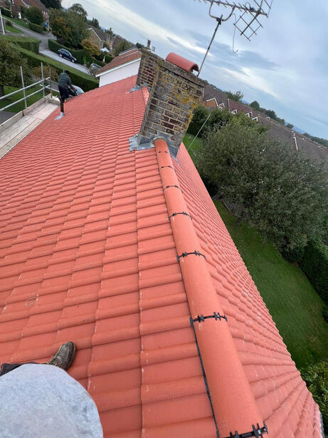 New Clay Tile Roof